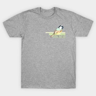 Coal Tit Watercolour T-Shirt